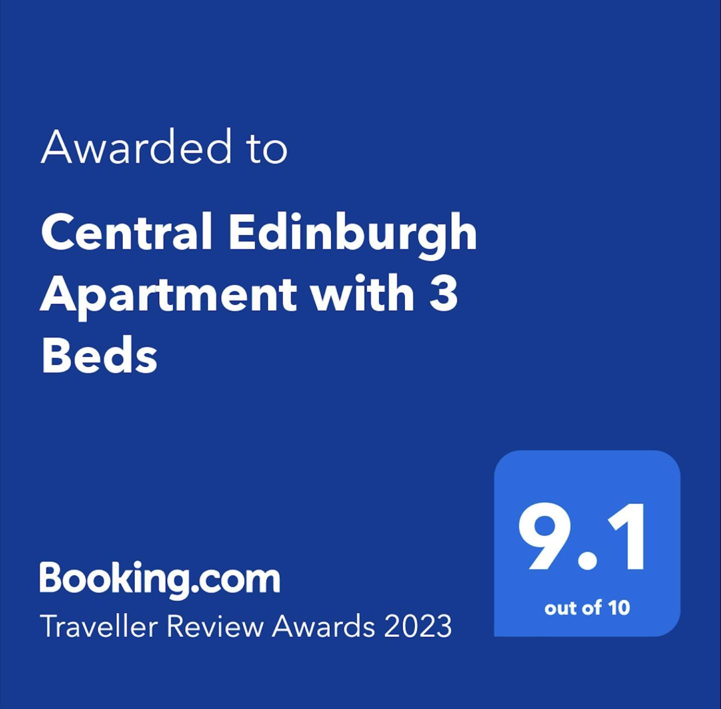 Traveller Award Winner 2024 - Edinburgh Apartment With 3 Beds Bagian luar foto